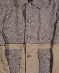 SS2007 Dolce &amp; Gabbana Wool Mix Zip Jacket