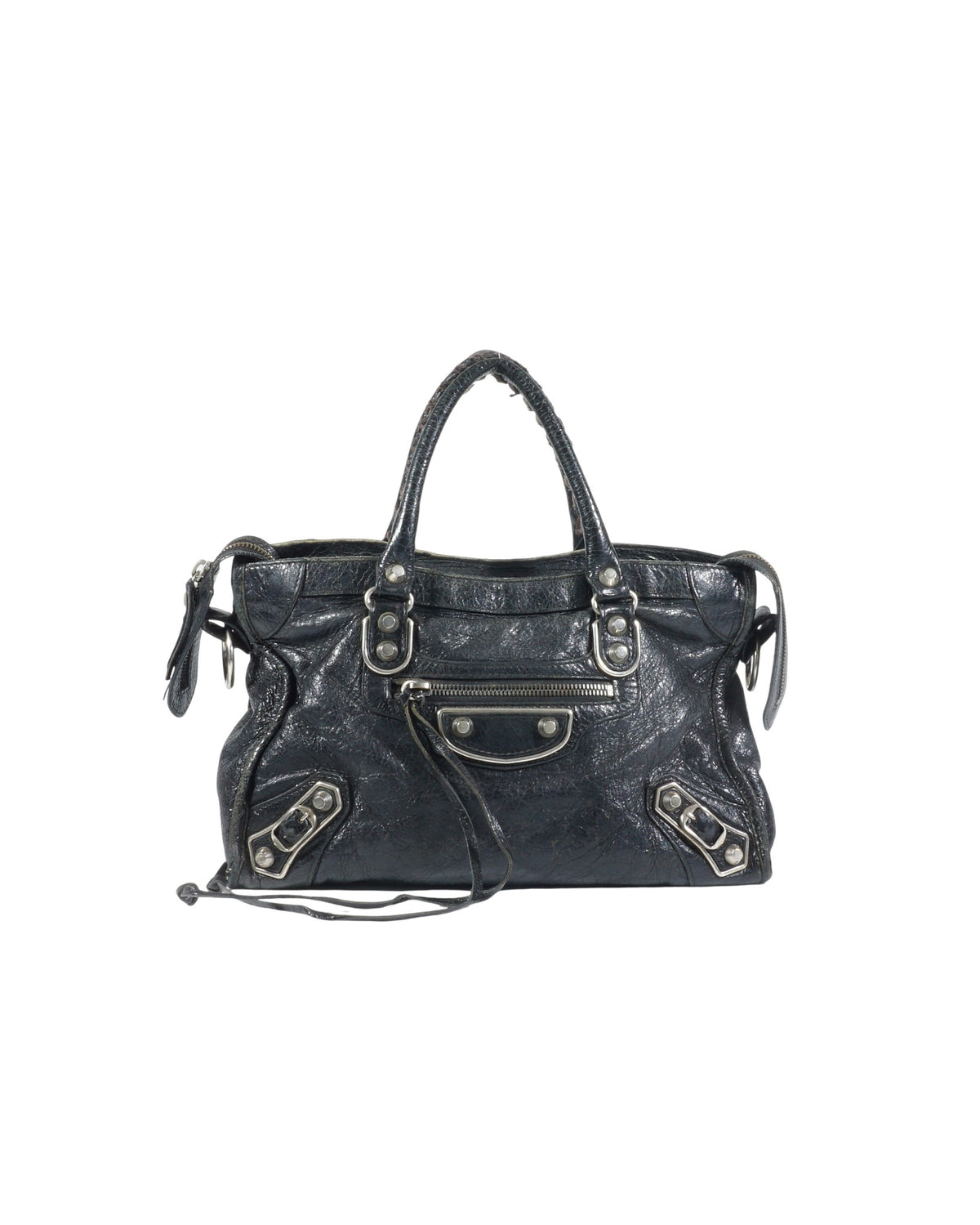 Balenciaga Motorcycle Classic Bag Black