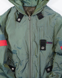 SS2005 Dolce & Gabbana Green Hooded Jacket