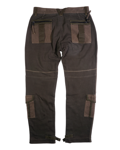 AW2003 Dolce & Gabbana Green Cargo Joggers