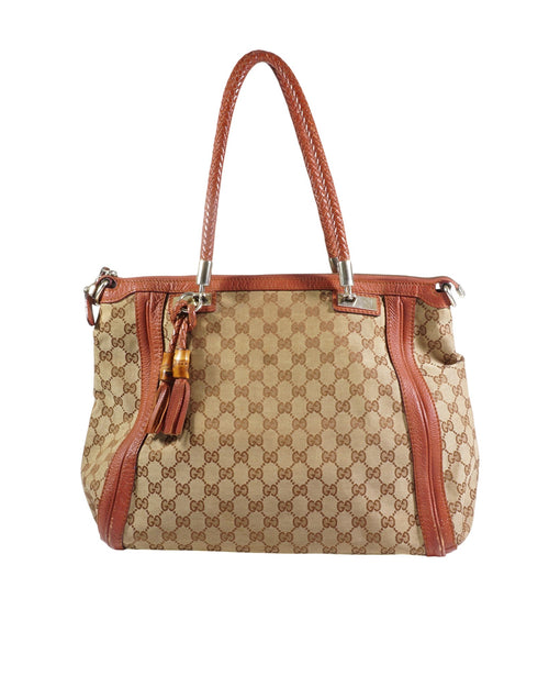 Gucci Canvas Bella Crossbody Bag