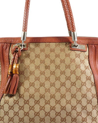 Gucci Canvas Bella Crossbody Bag