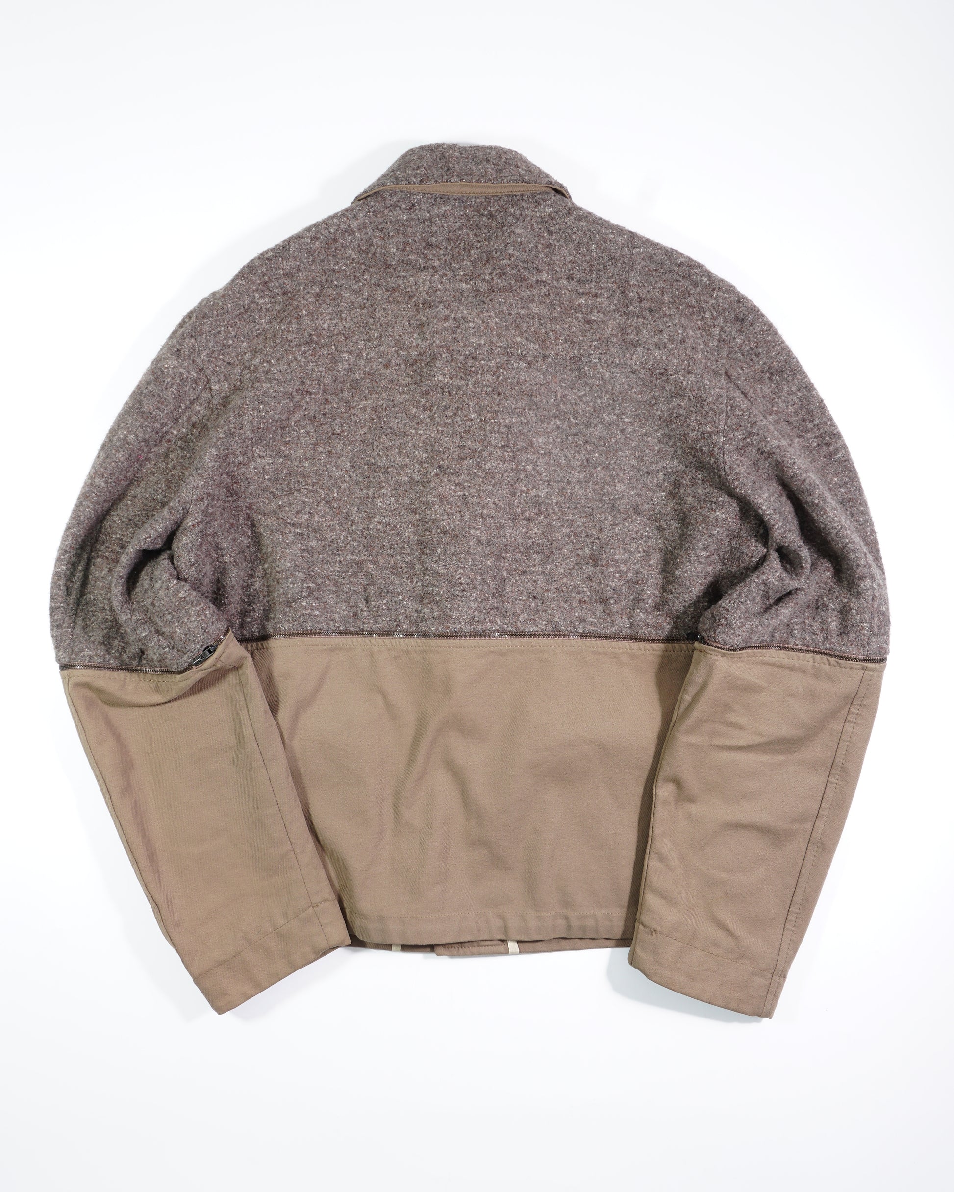 SS2007 Dolce &amp; Gabbana Wool Mix Zip Jacket