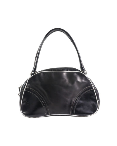 2000's Prada Bowling Bag Black