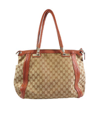 Gucci Canvas Bella Crossbody Bag