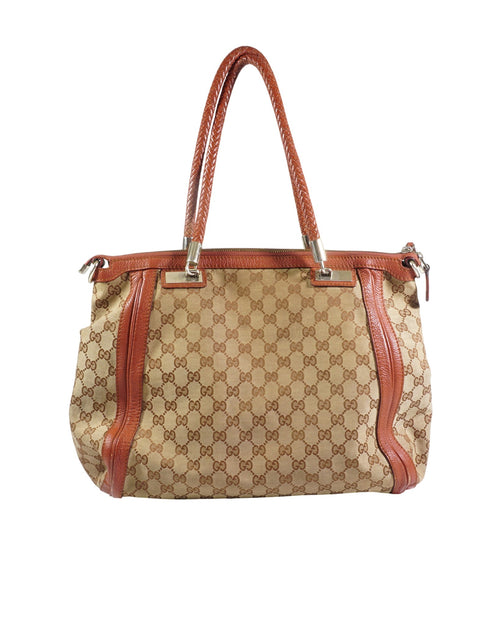 Gucci Canvas Bella Crossbody Bag