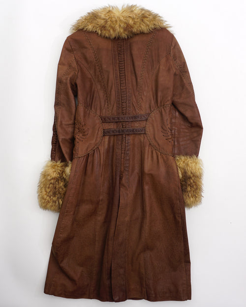 Roberto Cavalli Coat Brown